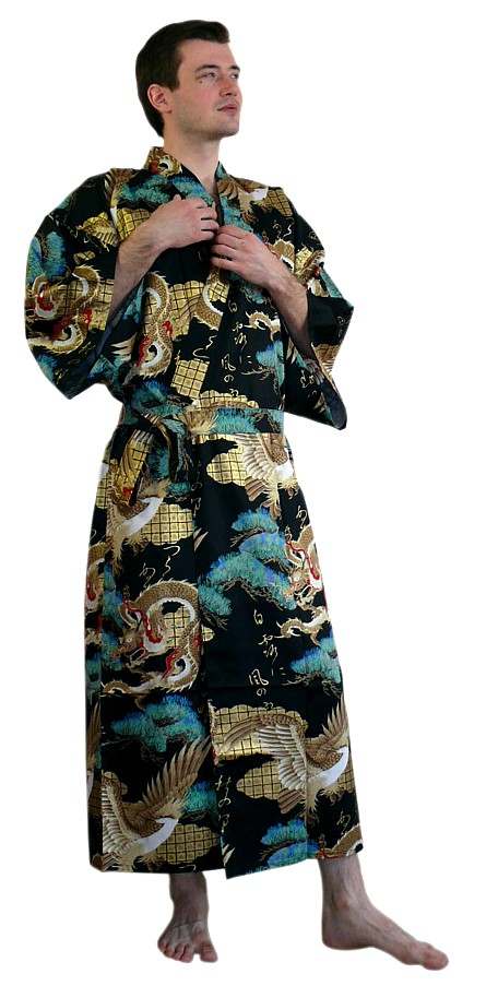 мужской халат кимоно. KIMONOYA, японский интернет-магазин