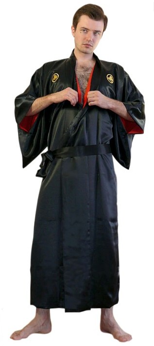  шелковый халат-кимоно, Япония