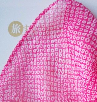 японский традиционный женский пояс оби, розово-малиновый