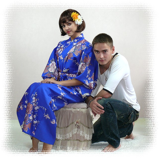 японское кимоно - удобная одежда для дома