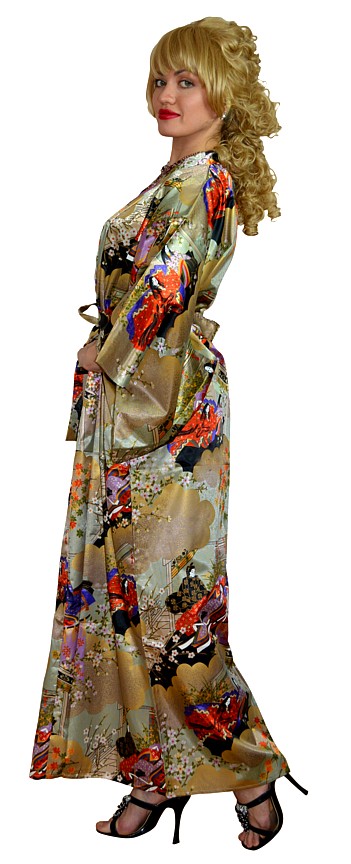 женское кимоно - стильная и оригинальная одежда для дома