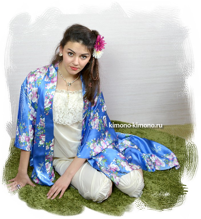шелковое кимоно - эксклюзивная одежда для дома и дорогой подарок женщине