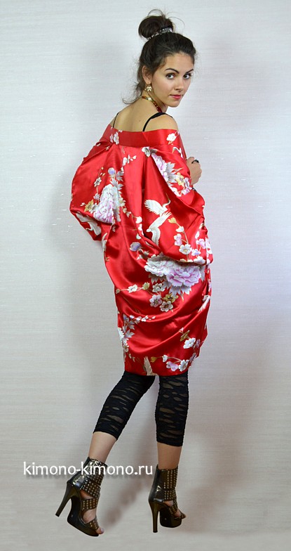 японское кимоно - мини - стильная одежда для дома и улицы