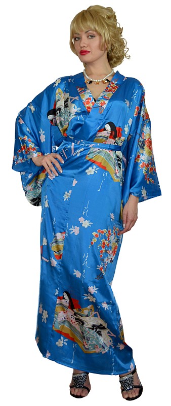 японское шелковое кимоно - эксклюзивная одежда для дома