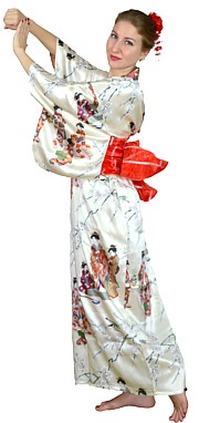 кимоно шелковое 